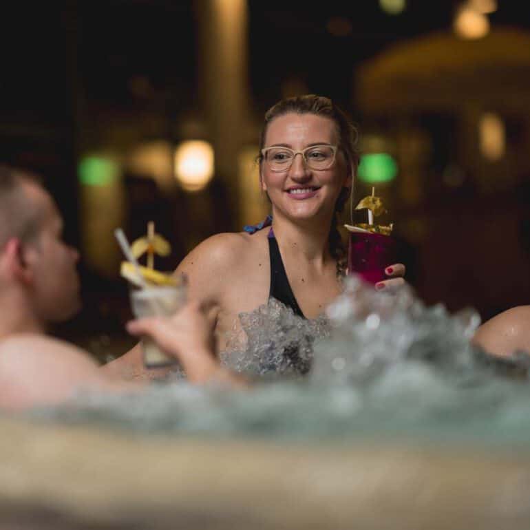 Foto Soltau Therme Cocktail Abend Frau